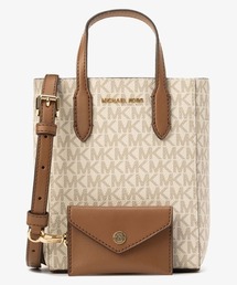 MICHAEL KORS（マイケルコース）の「VINCENT クロスボディ ウィズ カードケース エクストラスモール - MKシグネチャー（ショルダーバッグ）」
