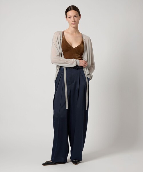 MARW UNITED ARROWS サテン タックパンツ MARW UNITED ARROWS（マルゥ ユナイテッドアローズ）の「＜MARW