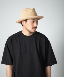 RACAL クラッシャーハット　麦わら　ストロー RACAL ストローハット メンズ ハット 帽子 racal ストロー 中
