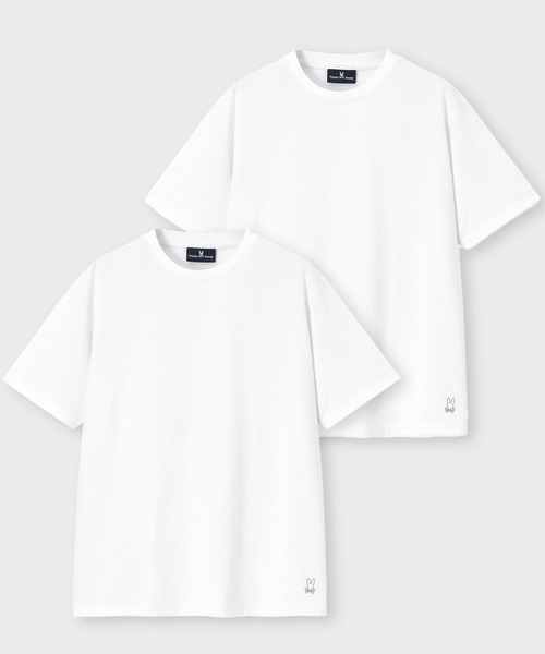 Psycho Bunny（サイコバニー）の「[WEB限定]2pack Tシャツ（Tシャツ/カットソー・メンズ・ブラック/ホワイト・SMALL/MEDIUM/LARGE/X-LARGE）」の7枚目の写真