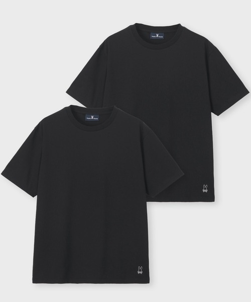 Psycho Bunny（サイコバニー）の「[WEB限定]2pack Tシャツ（Tシャツ/カットソー・メンズ・ブラック/ホワイト・SMALL/MEDIUM/LARGE/X-LARGE）」の14枚目の写真