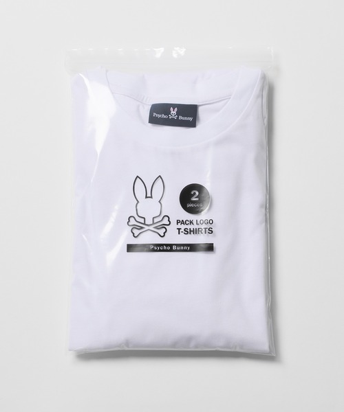 Psycho Bunny（サイコバニー）の「[WEB限定]2pack Tシャツ（Tシャツ/カットソー・メンズ・ブラック/ホワイト・SMALL/MEDIUM/LARGE/X-LARGE）」の17枚目の写真