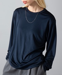 【United Athle】4.4オンス ドライスムース ロングスリーブ Tシャツ ジム ヨガ ピラティス ロンT 5709