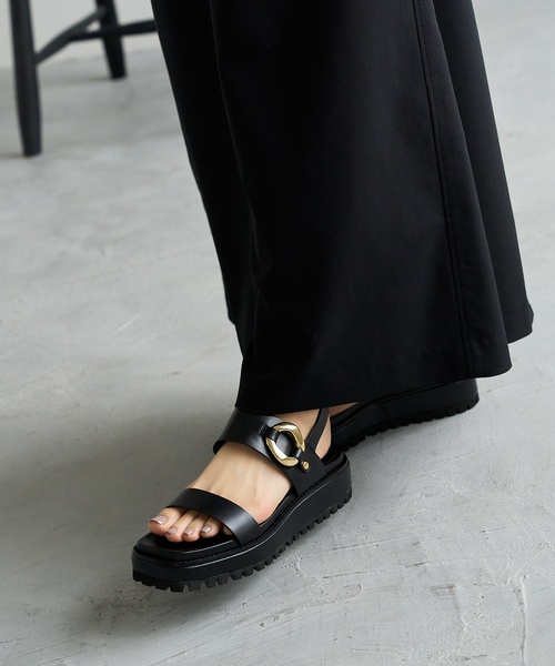 LE TALON（ルタロン）の「《追加》アツゾコメタルリングサンダル（サンダル・レディース・キャメル/ブラック系その他・SMALL/MEDIUM/LARGE/X-LARGE）」の13枚目の写真