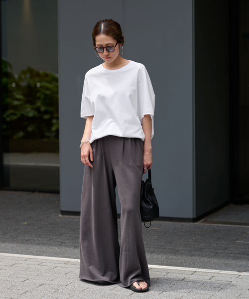 フレームワーク　スムースコクーンプルオーバー　セット販売 ≪追加≫スムースコクーンプルオーバー（Tシャツ/カットソー