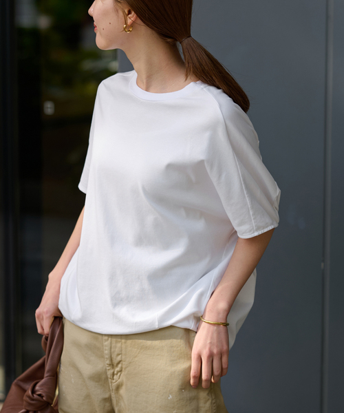 ≪追加≫スムースコクーンプルオーバー（Tシャツ/カットソー