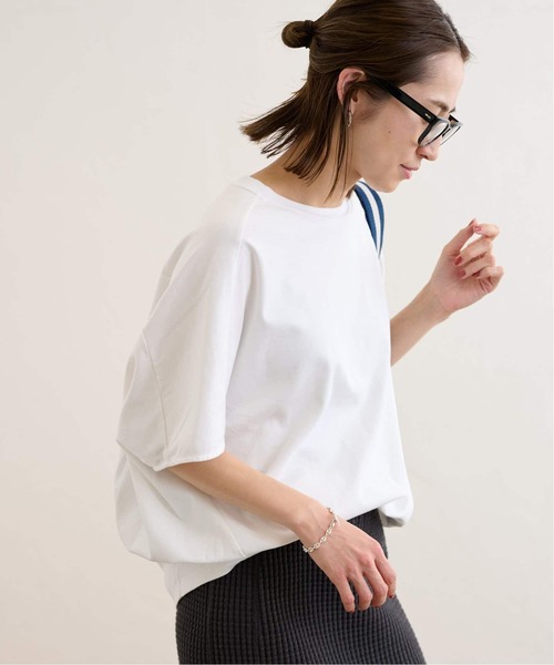 【美品】フレームワーク　スムースコクーンプルオーバー　アイボリー　日本製 ≪追加≫スムースコクーンプルオーバー（Tシャツ／カットソー