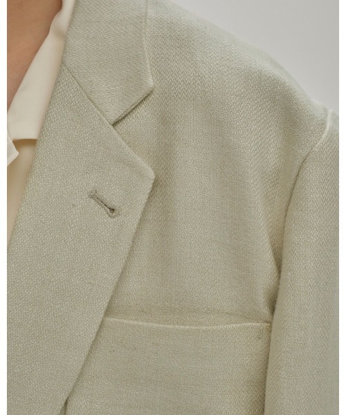 TODAYFUL（トゥデイフル）の「TODAYFUL Boyfriend Linen Jacket 12510103（テーラードジャケット・レディース・ベージュ/ブラウン/グリーン・36/38）」の16枚目の写真