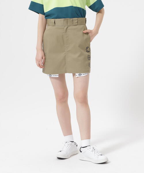 Jack Bunny!!】【Dickies】T/Cツイルストッチ スカート（スカート