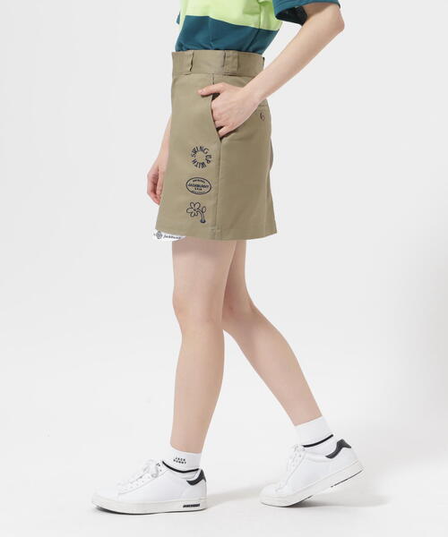 Jack Bunny!!(ジャックバニー)の「【Jack Bunny!!】【Dickies】T/Cツイルストッチ スカート(スカート・レディース・グリーン/ベージュ/ネイビー・SMALL/MEDIUM/LARGE)」の6枚目の写真