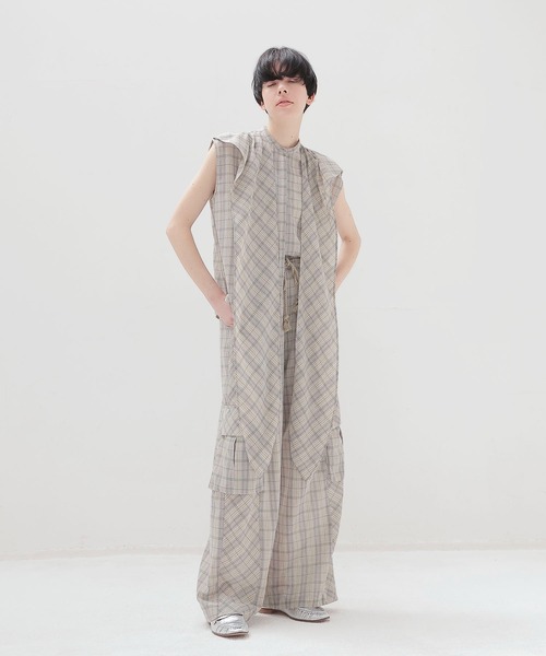 DRESSLAVE(ドレスレイブ)の「VOILE check blouse(ボイルチェックブラウス)(シャツ/ブラウス・レディース・マルチ・38)」の17枚目の写真