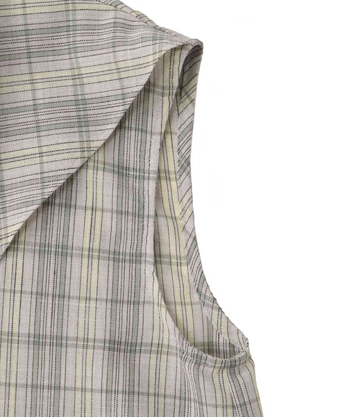 DRESSLAVE(ドレスレイブ)の「VOILE check blouse(ボイルチェックブラウス)(シャツ/ブラウス・レディース・マルチ・38)」の19枚目の写真