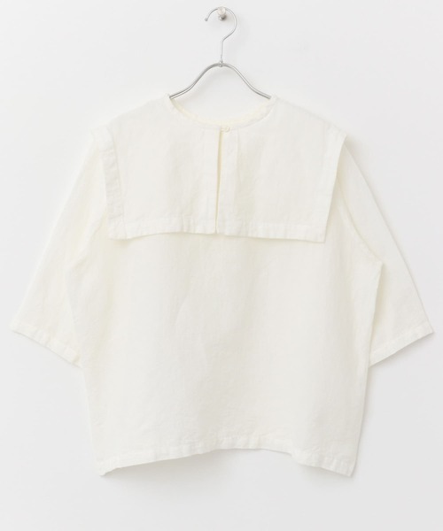 ビッグカラー2WAYブラウス（Tシャツ/カットソー）｜かぐれ
