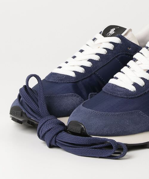 POLO RALPH LAUREN(ポロ ラルフ ローレン)の「ポロ ラルフ ローレン トレイル125 スニーカー(スニーカー・メンズ・ホワイト×ネイビー/ネイビー・85/80/100/95/90/75)」の6枚目の写真