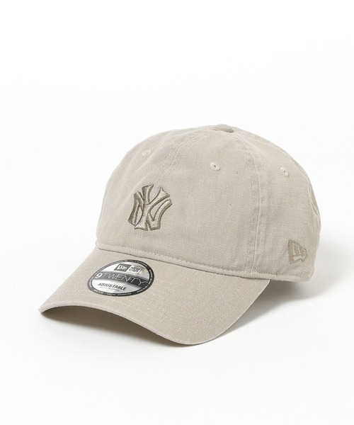 NEW ERA（ニューエラ）の「【NEW ERA（ニューエラ）】別注920 ITL WASH NY(WOMENS)（キャップ・レディース・グレイッシュベージュ/ネイビー/ブラック/ブラウン・FREE）」の14枚目の写真