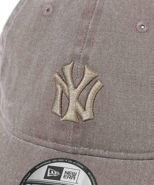 NEW ERA（ニューエラ）の「【NEW ERA（ニューエラ）】別注920 ITL WASH NY(WOMENS)（キャップ・レディース・グレイッシュベージュ/ネイビー/ブラック/ブラウン・FREE）」の21枚目の写真