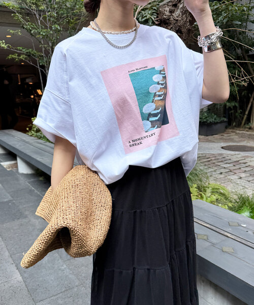 DOUDOU ワイドフォトTEE 未着用　最終お値下げ☆ ワイドフォトTEE | DOUDOU(ドゥドゥ)レディース | PAL CLOSET