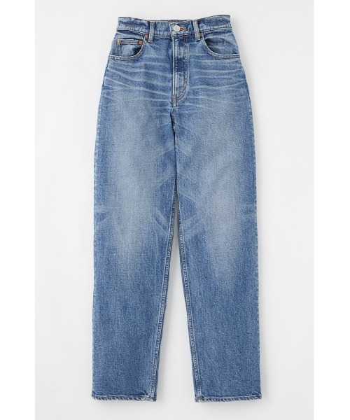 MOUSSY（マウジー）の「PLAIN JEANS STRAIGHT（デニムパンツ・レディース・ブルー/ライトブルー/ワンウォッシュ・27inch/23inch/24inch/25inch/26inch）」の8枚目の写真