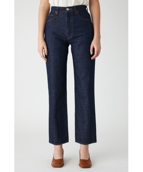MOUSSY（マウジー）の「PLAIN JEANS STRAIGHT（デニムパンツ・レディース・ブルー/ライトブルー/ワンウォッシュ・27inch/23inch/24inch/25inch/26inch）」の16枚目の写真