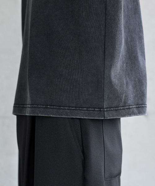ASTRONOMY(アストロノミー)の「ESSENTIAL COTTON CROPPED T-SHIRT(Tシャツ/カットソー・メンズ・ブラック/ホワイト/ブラック系/ブラウン系/グレー系・S/M/L/XL)」の8枚目の写真