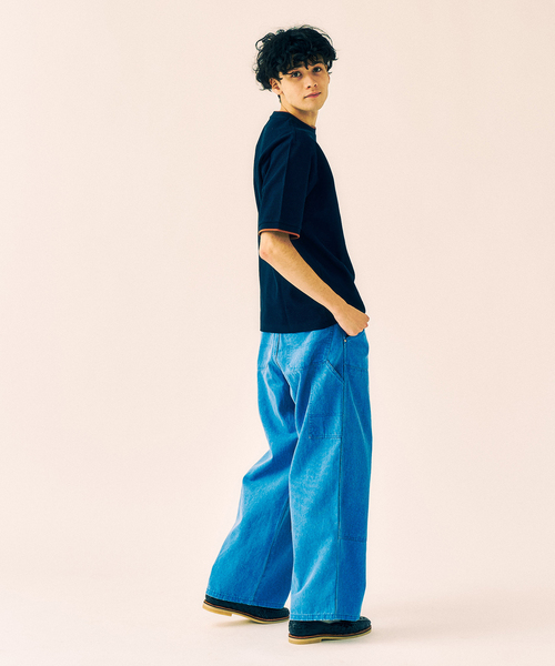 セール】FRED PERRY 417別注 Textured Single Tipped Tシャツ（T