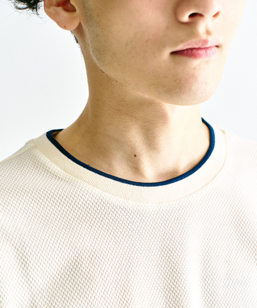 セール】FRED PERRY 417別注 Textured Single Tipped Tシャツ（T