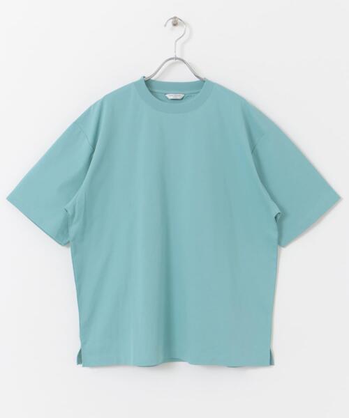 URBAN RESEARCH DOORS（アーバンリサーチドアーズ）の「『UR TECH』サマシェア クルーネックTシャツ（Tシャツ/カットソー・メンズ・ホワイト/ブラック系その他/ブラック/ライトブルー・MEDIUM/LARGE/X-LARGE）」の9枚目の写真