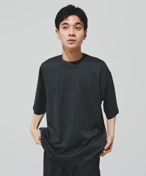 新品1dozen　ビッグスリーブTシャツアーバンリサーチドアーズ つばめ丸 セール】『UR TECH』サマシェア クルーネックTシャツ（Tシャツ