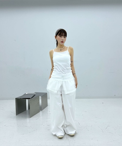 インナー / レイヤードコーデにおすすめ】 ドットシースルー