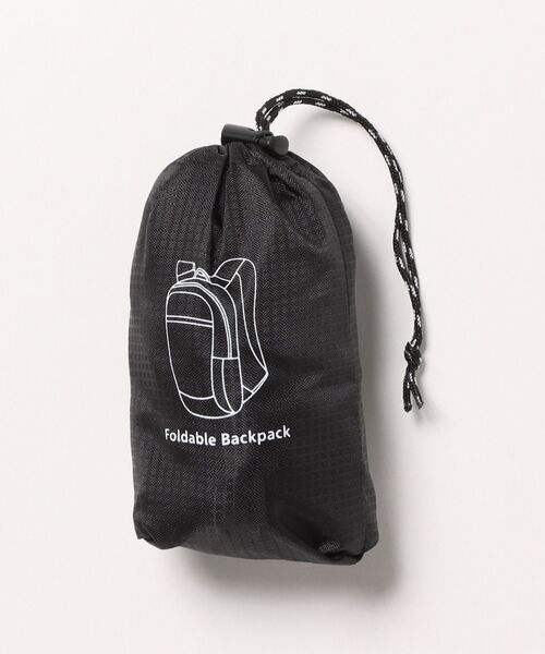 Port（ポート）の「【 Port / ポート 】 パッカブル デイリー ナイロンリュック #（バックパック/リュック・レディース・ブラック/グレー・FREE）」の14枚目の写真