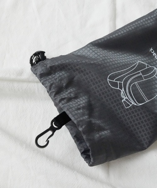 Port（ポート）の「【 Port / ポート 】 パッカブル デイリー ナイロンリュック #（バックパック/リュック・レディース・ブラック/グレー・FREE）」の13枚目の写真