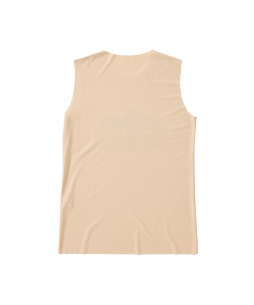 M TO R(ムウトアール)の「SECONDSKIN NUDE PEACE N/S TOPS(タンクトップ・レディース・ブラック/ベージュ・40/38)」の3枚目の写真