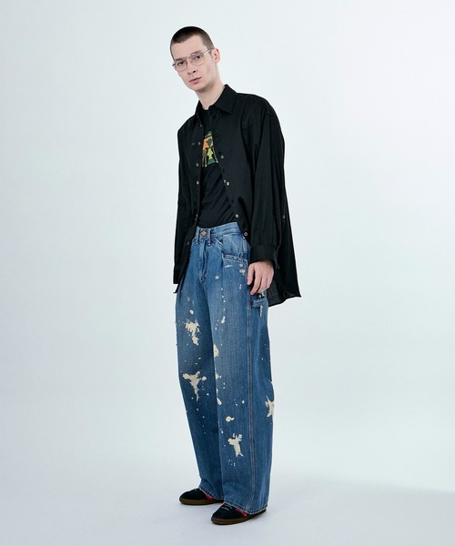 M TO R(ムウトアール)の「SECONDSKIN NUDE PEACE N/S TOPS(タンクトップ・レディース・ブラック/ベージュ・40/38)」の15枚目の写真