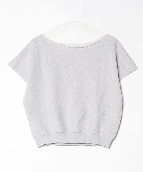 Reebok(リーボック)の「スタジオ スタイル スウェットシャツ / STUDIO STYLE SWEATSHIRT(Tシャツ/カットソー・レディース・ライトグレー/ブラック・XX-LARGE/LARGE/X-LARGE/MEDIUM/SMALL)」の9枚目の写真