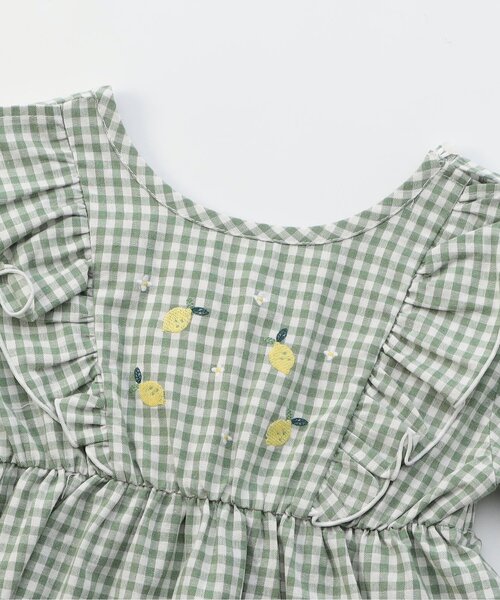 Seraph（セラフ）の「バッククロスチュニック（チュニック・キッズ・ミント/レッド・140/130/120/110/100/90/80）」の13枚目の写真