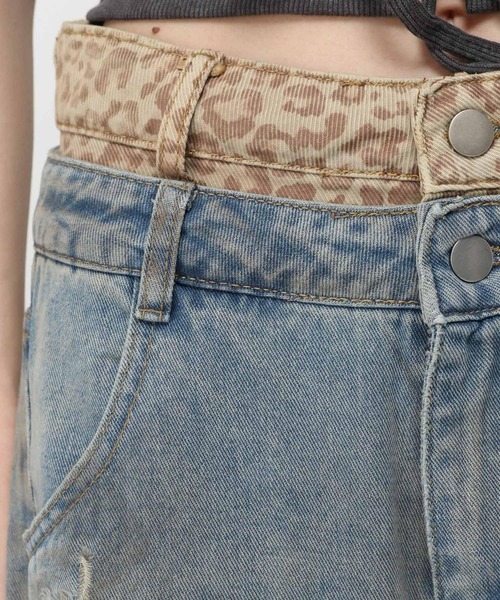 3.3 Field Trip (3.3フィールドトリップ)の「3.3 Field Trip/レオパードWウエストパンツ(デニムパンツ・レディース・その他2・MEDIUM/SMALL)」の10枚目の写真