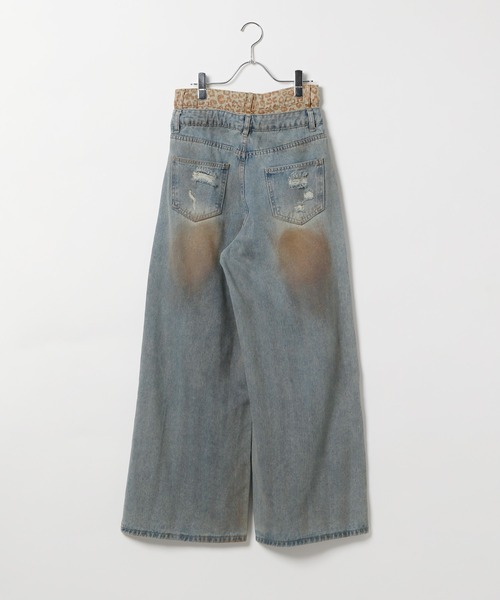 3.3 Field Trip (3.3フィールドトリップ)の「3.3 Field Trip/レオパードWウエストパンツ(デニムパンツ・レディース・その他2・MEDIUM/SMALL)」の12枚目の写真