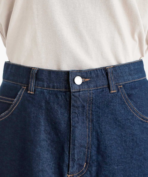 n'OrLABEL(ノアールレーベル)の「【機能素材】『デニムナロースカート』(デニムスカート・レディース・ネイビー/ブルー・S~M/L~LL/3L)」の15枚目の写真