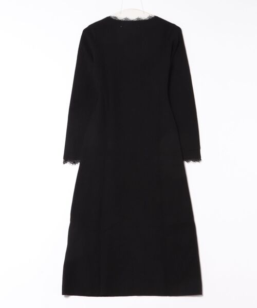 セール】【Jasmine】カシュクールレースニットワンピース