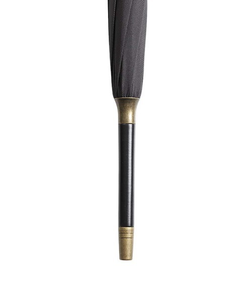 FOX UMBRELLAS（フォックスアンブレラズ）の「FOX UMBRELLAS / フォックス アンブレラズ：GT27 SKULL Silver Plated 晴雨兼用（UV）64㎝：FX-GT27-SK-G0-99[MUS]（長傘・メンズ・ブラック・FREE）」の4枚目の写真