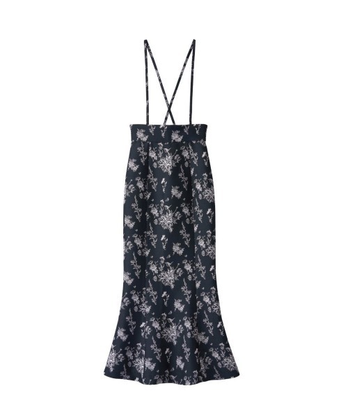 Knuth Marf(クヌースマーフ)の「high end jacquard mermaid skirt(スカート・レディース・ブラック・MEDIUM/SMALL)」の2枚目の写真
