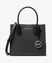 MICHAEL KORS | MERCER ショッパートート クロスボディ ミディアム - MKシグネチャー(ショルダーバッグ)