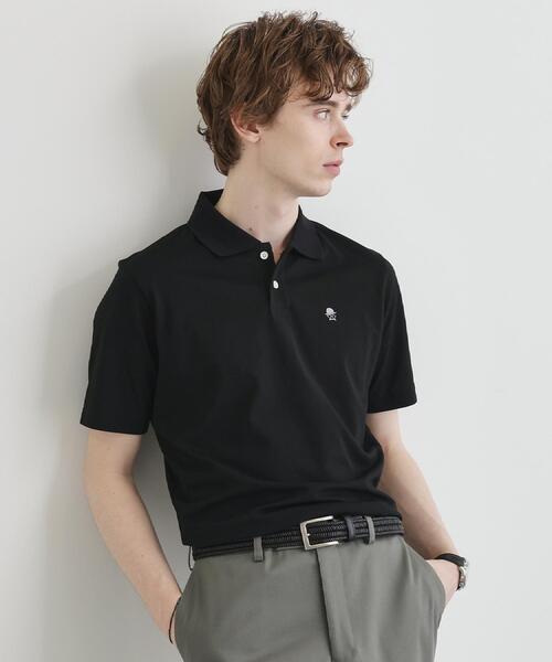 TAKEO KIKUCHI（タケオキクチ）の「【LIMITED】ジェントルマンヘッド ワンポイントポロシャツ（ポロシャツ・メンズ・ホワイト/ネイビー/ブラック/レッド系1/サックスブルー/ブルー・02/03/04/05/01）」の18枚目の写真