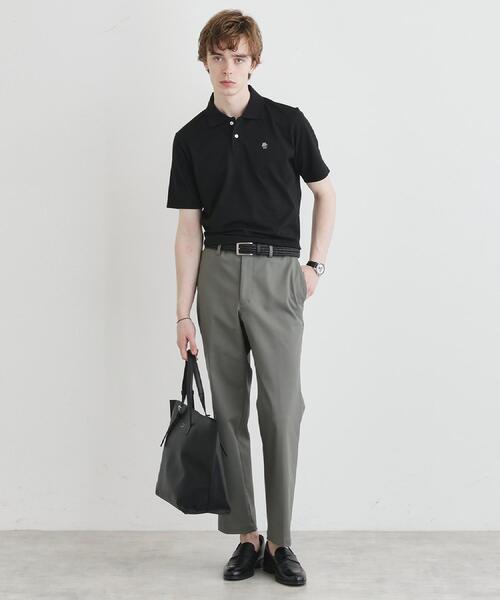 TAKEO KIKUCHI（タケオキクチ）の「【LIMITED】ジェントルマンヘッド ワンポイントポロシャツ（ポロシャツ・メンズ・ホワイト/ネイビー/ブラック/レッド系1/サックスブルー/ブルー・02/03/04/05/01）」の19枚目の写真