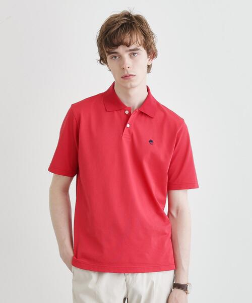 TAKEO KIKUCHI（タケオキクチ）の「【LIMITED】ジェントルマンヘッド ワンポイントポロシャツ（ポロシャツ・メンズ・ホワイト/ネイビー/ブラック/レッド系1/サックスブルー/ブルー・02/03/04/05/01）」の22枚目の写真