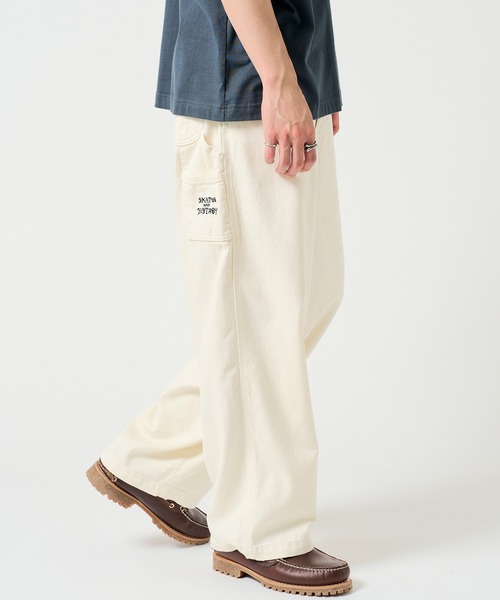 THRASHER(スラッシャー)の「【THRASHER】デニム&カツラギ ペインターパンツ 017410(その他パンツ・メンズ・ベージュ/ブルー系その他/ブラック/ブルー系その他2/グレー/オフホワイト・L/LL/M/S)」の13枚目の写真