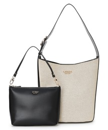Guess（ゲス）の「NICOLETTE Large Bucket Shoulder Bag ショルダーバッグ（ショルダーバッグ）」