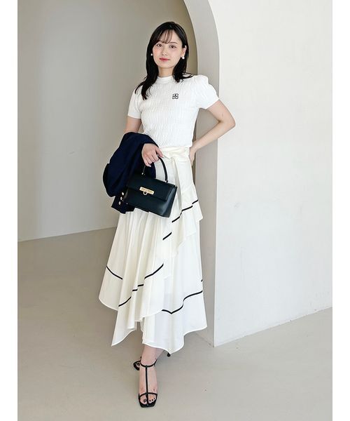 スナイデル 今期完売タグ付き ハンカチヘムスカート ハンカチヘムスカート（スカート）｜SNIDEL（スナイデル）の