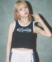 Poly Jam（ポリージャム）の「Front logo tanktop / フロントロゴタンクトップ（タンクトップ）」