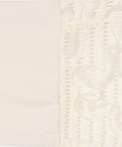 LEPSIM（レプシィム）の「ニュアンス柄レーシーキャミ　572901（キャミソール・レディース・ブラック/チャコールグレー/オフホワイト/ライトベージュ・FREE）」の10枚目の写真